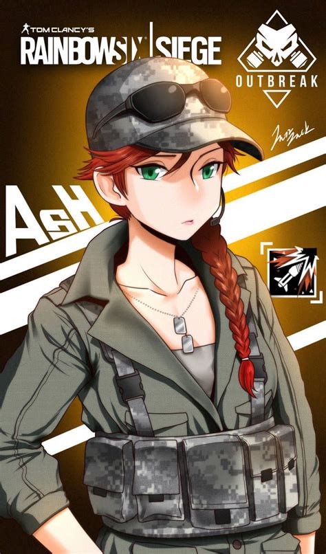 Rainbow Six Siege Elite Skins Ash 2 by jazzjack-KHT | Rainbow six siege art, Rainbow six siege ...