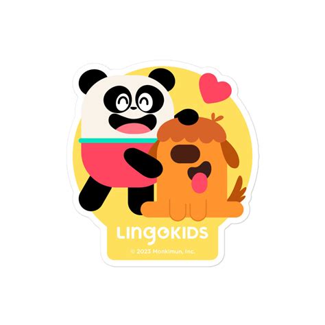 Lingokids Elliot and his Friend Sticker