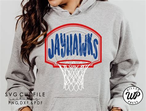 Jayhawks Svg Basketball Net Png Dxf Svg Files for Cricut - Etsy