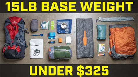 Budget Backpacking Gear for Beginners - Camping