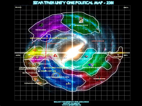 What are the relative sizes of the various political factions in Star Trek - Science Fiction ...