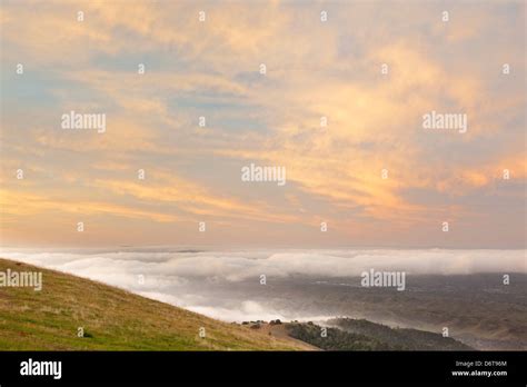 USA, California, Sunrise, Mount Diablo State Park Stock Photo - Alamy