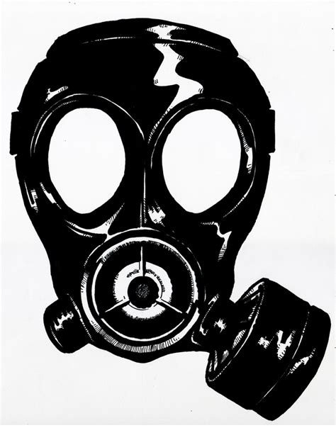 Gas Mask Soldier Drawing at GetDrawings | Free download