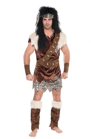 Stone Age Neanderthal costume for men | Party365.com