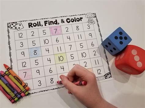 14 dice games for kindergarten math – Artofit