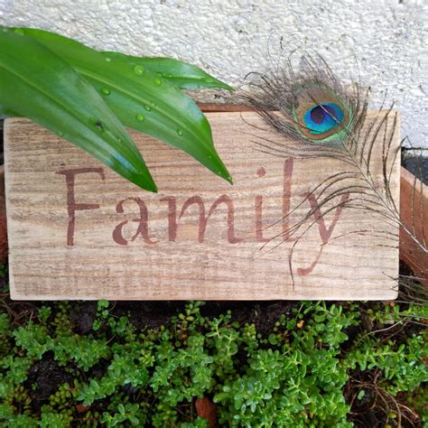 Family Rustic Sign – ReCherished Crafts