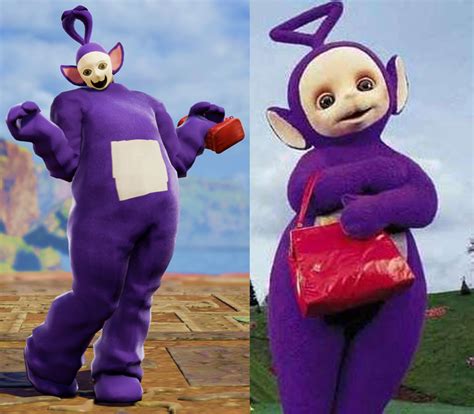 Tiny head cursed Tinky Winky - Teletubbies : r/SoulCalibur