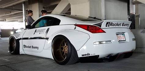 Nissan 350Z White 'Rocket Bunny' - ModifiedX