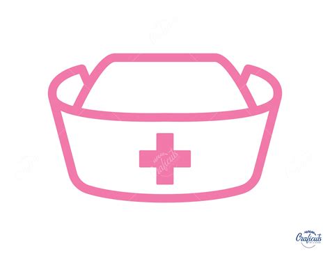 Nurse Hat Nursing, Medical Instant Digital Download Svg, Png, Dxf, And Eps Files Included ...