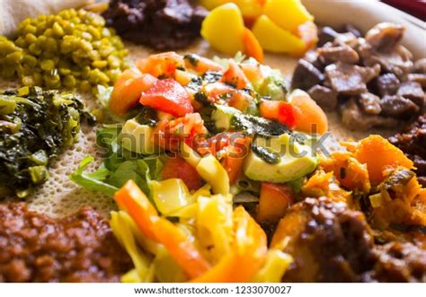 Ethiopian Food Culture Stock Photo (Edit Now) 1233070027