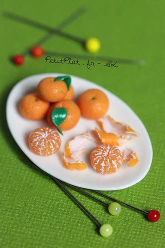 Day 21 - Tangerine / Mandarine | TIny sculptures of veggies … | Flickr