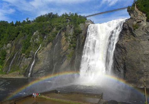 Visiting the Montmorency Falls