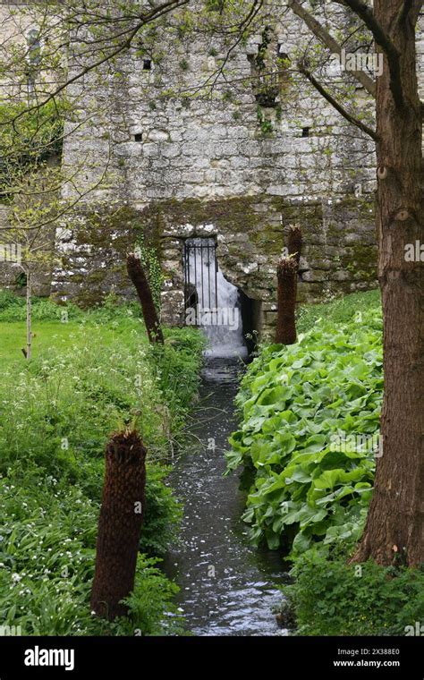 Leeds castle gardens Stock Photo - Alamy