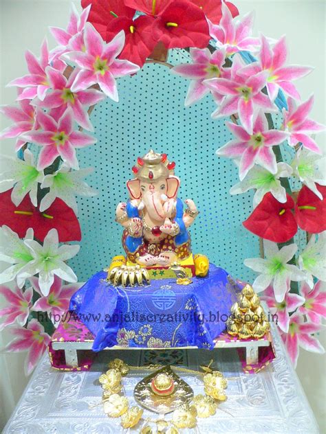 Anjali's Creativity: Ganesh Idol Making