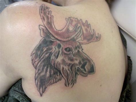 Moose Tattoos Designs, Ideas and Meaning | Tattoos For You