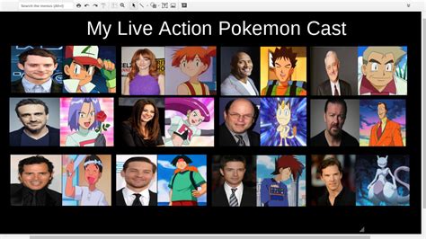 My Live Action Pokemon Cast by ElementalSunburst on DeviantArt