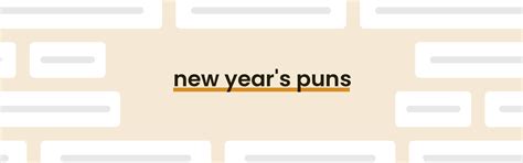 50 New Year’s Puns That Are Bang - PunPress