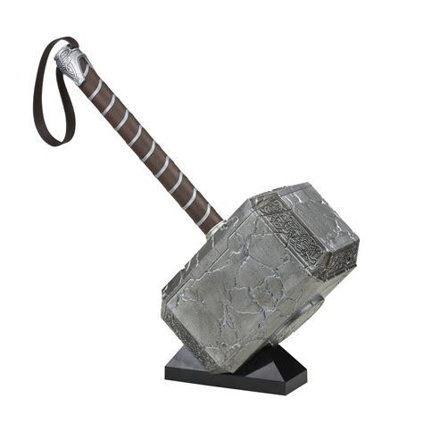 Buy Marvel Legends Mighty Thor Mjolnir Premium Electronic Hammer with ...