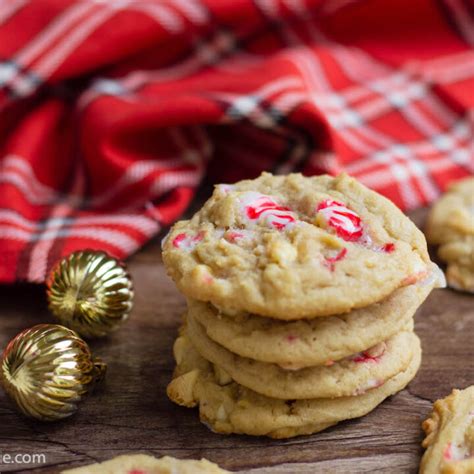 Peppermint Candy Cookies - Fat Dad Foodie