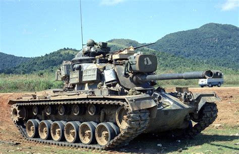 M48 Patton | M48 Patton tank, C/1/69 Armor, on strongpoint, … | Flickr