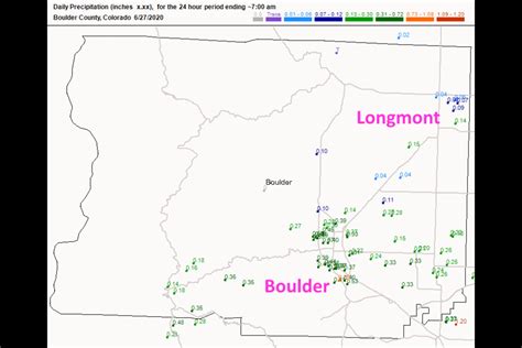 Longmont Weather Forecast 6/27-28/2020 The Longmont Leader