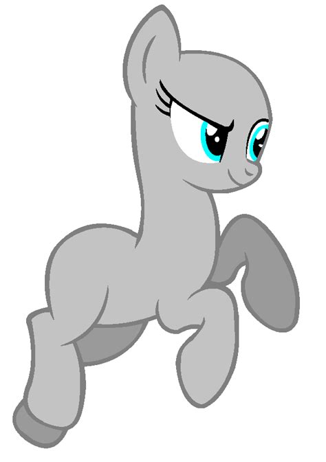 Watch me jump- Earth Pony Base by RiakaPepsiPony on DeviantArt