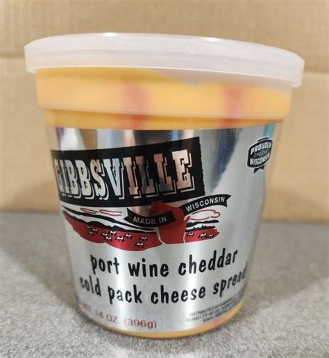 Port Wine Cheese Spread - Gibbsville Cheese