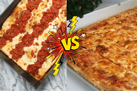 Detroit Style Pizza vs. Sicilian Pizza