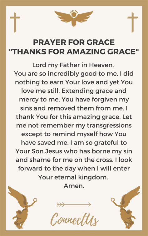 25 Powerful Prayers for Grace – ConnectUS