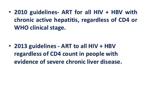 Who hiv guidelines ppt - My presentation