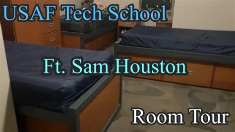 Room Tour at Fort Sam Houston Air Force Dorms! |My USAF Tech School Diaries