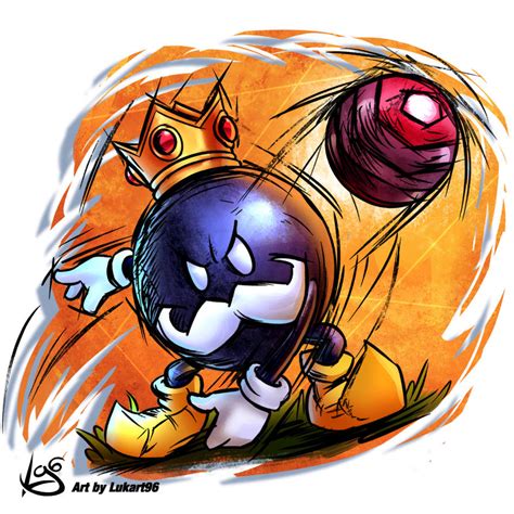 King Bob-omb Mario Strikers Style by Lukart96 by Lukart96 on DeviantArt