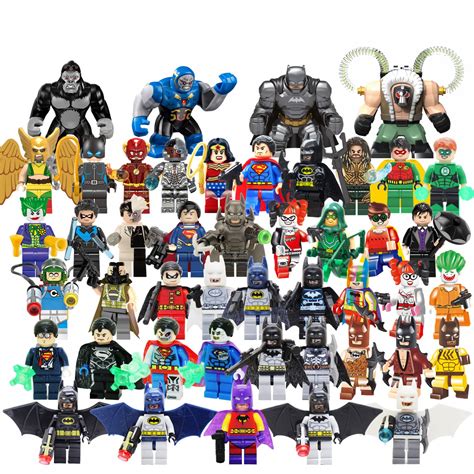 46pcs Super Heroes DC Character Minifigures Lego Compatible Toy