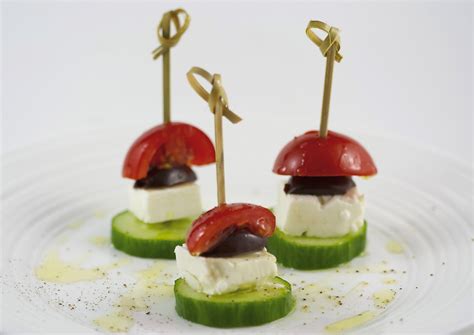 Greek Salad Skewers - The Culinary Chase