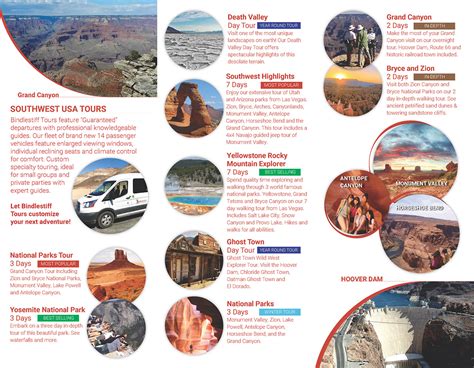 Bindlestiff Tours Brochure on Behance