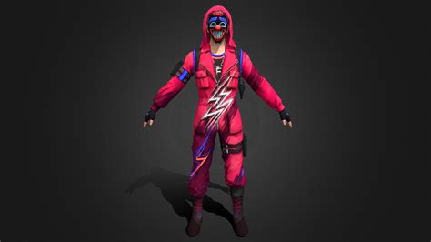 NEON CRIMINAL BUNDLE FREE FIRE 3D MODEL BY FFXN - Download Free 3D model by FFXN (@FFXN-FF ...