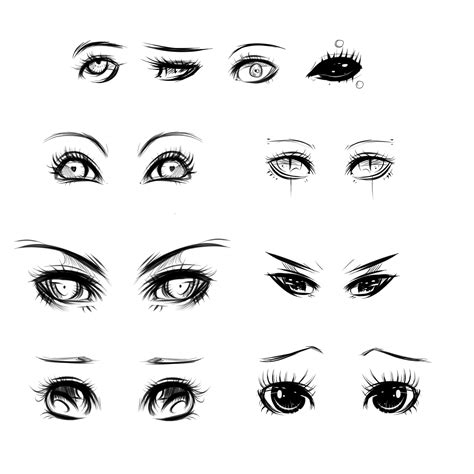 eyes ref by ryky on DeviantArt