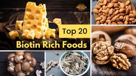 Top 20 Biotin Rich Foods - Crazy Masala Food