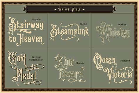 Victorian Fonts Collection - iFonts.xyz