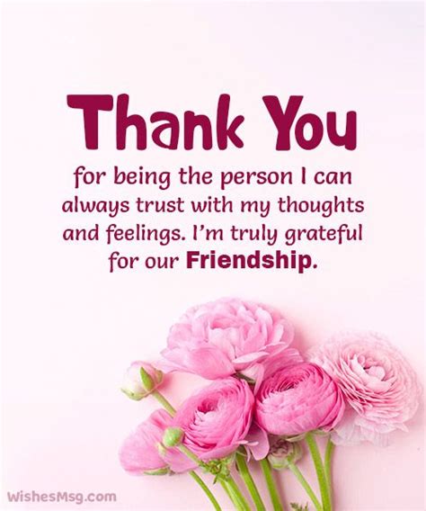 Thank U Messages For Friends - Faina Jasmina