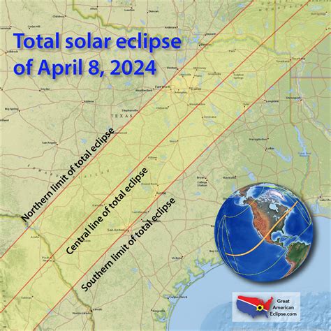 Helen Cook Kabar: Solar Eclipse 2024 Path Of Totality Map