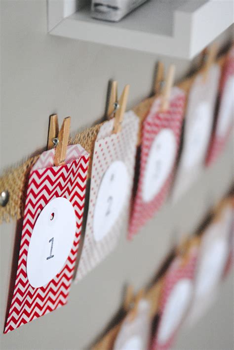 Easy Christmas Advent Calendar {Kids Craft Idea} - Making Lemonade