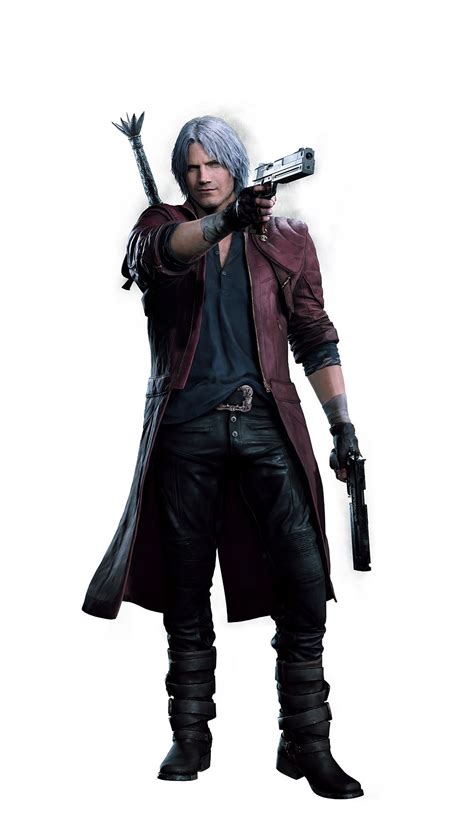 Devil May Cry 5 Dante Render Gaming Cypher - Gaming Cypher