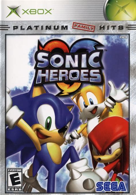 Sonic Heroes (2003) GameCube box cover art - MobyGames