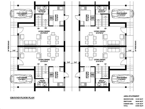 Row House Plan: A Comprehensive Guide - House Plans