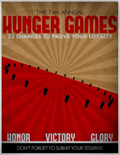 The Hunger Games propaganda poster 1 | Hunger games poster, Propaganda posters, Hunger games