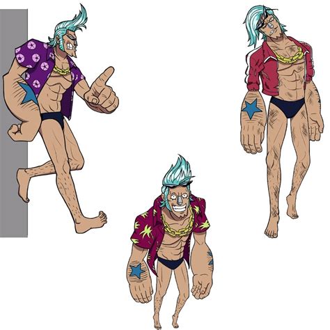 I did some Franky poses, u gotta love the big guy : r/OnePiece