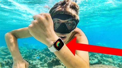 Is the Apple Watch actually waterproof? 💦 - YouTube