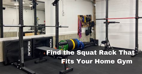 Choose the Right Squat Rack Size for Your Home Gym: 130+ Racks Analyzed + Database - Home Gym Life