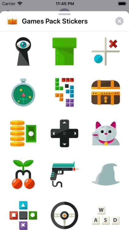 Games Pack Stickers by Boogygames Studios